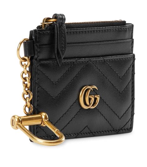 fake gucci card holder womens|gucci gg marmont card holder.